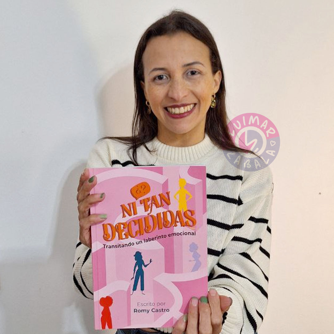 romy castroArtboard 1 Ni tan decididas, el nuevo libro de Romy Castro